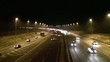 Motorway at night UK