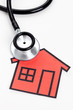 Photo: Stethoscope and House Stethoscope and House