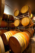 wine cellar with barrels