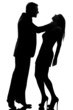 Photo: one couple man strangulation woman domestic violence one couple man strangulation woman domestic violence