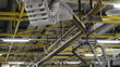Fliessbänder in Druckerei // production line industry