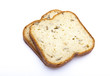 Sliced white bread