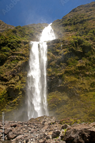 Photo: Sutherland Falls - heighest waterfall in New Zeland Sutherland Falls - heighest waterfall in New Zeland