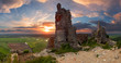 Caste Ruin at dramatic sunset