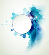 Abstract  background with blue elements