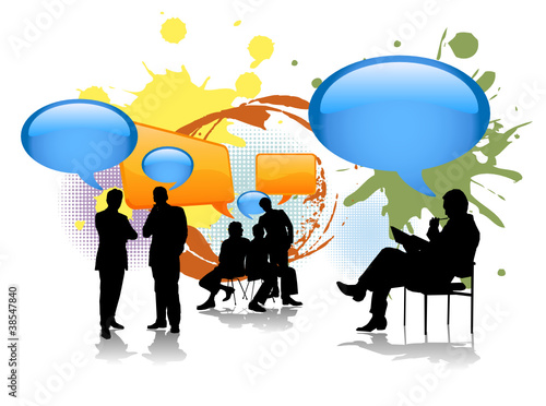 Vektor: réseaux sociaux réseaux sociaux