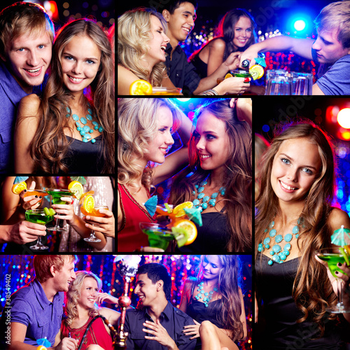 Foto: Friends at party Friends at party