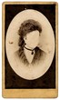 vintage woman portrait without a face