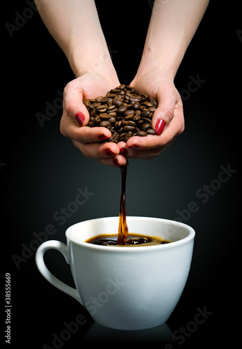 Foto: handgemachter Kaffee handgemachter Kaffee