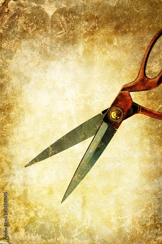 Photo: textured scissors textured scissors