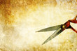 scissors textured paper
