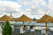 Cafe on the roof.