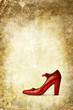 Foto: red shoe background red shoe background