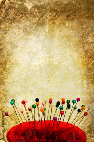 Photo: pin cushion backdrop pin cushion backdrop