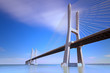Vasco da Gama bridge, Lisboa, Portugal.