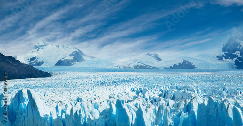 Photo: Perito Moreno glacier, Argentina. Perito Moreno glacier, Argentina.