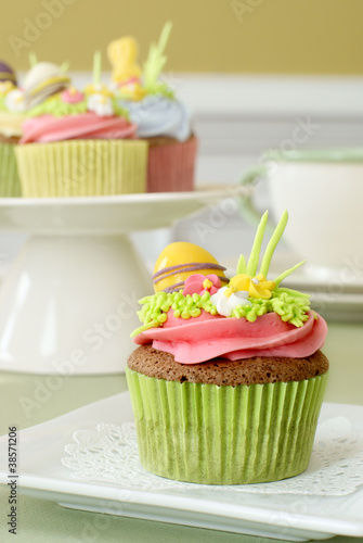 Photo: Easter cupcakes Easter cupcakes