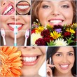 Happy woman smile.