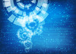 modern technology theme vector banner. Eps10