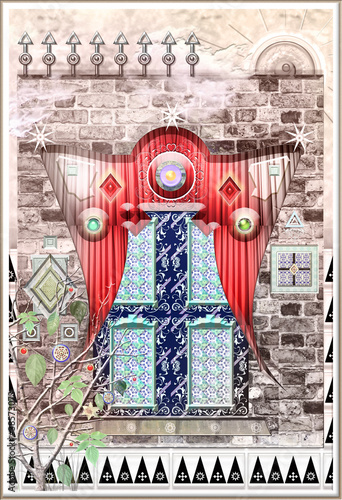 Illustration: HOUSE OF SUN IN THE SPRING HOUSE OF SUN IN THE SPRING