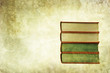 old book pile