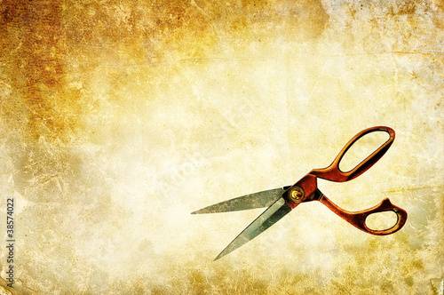 Photo: fashion scissors backdrop fashion scissors backdrop