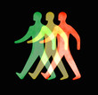 Walking men