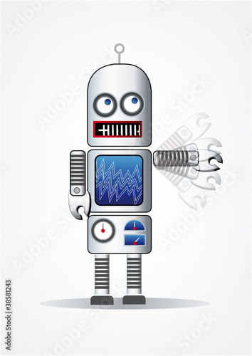 Illustration: Robot Android Illustration Rocket Robot Android Illustration Rocket