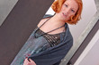 Modisch elegante Frau