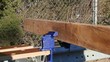 Pushing Board On Vise Letting Go