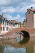 Sisti Bridge. Comacchio. Emilia-Romagna. Italy. Sisti Bridge. Comacchio. Emilia-Romagna. Italy.