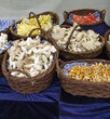 Mushrooms at market