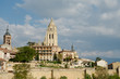 Segovia Cathedral as viewed from the fort Segovia Cathedral as viewed from the fort