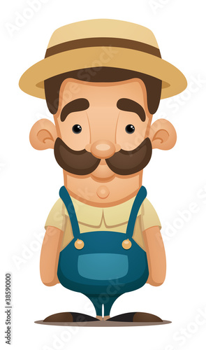 Vector: Farmer Farmer