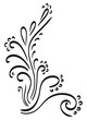 swirl corner, doodles