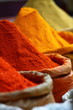 Photo : Traditional spices market in India. Traditional spices market in India.