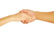 This holds the hand of the young.