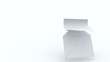 Video: Sheet of paper flying from envelope Sheet of paper flying from envelope