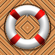 hanged life buoy