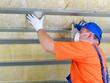 Foto: Thermal insulation work Thermal insulation work
