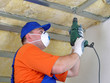 Foto: Thermal insulation work Thermal insulation work