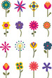 Retro Flowers 2