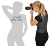Fotografin mit Platz für Modell