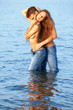 couple at the beach couple at the beach