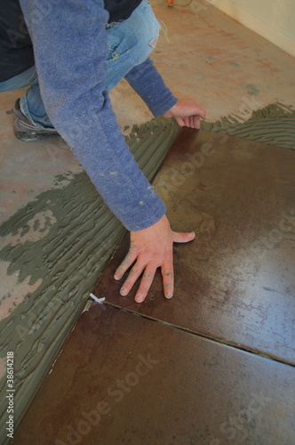 Photo: pose de carrelage pose de carrelage