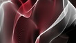 futuristic video animation with moving particle object