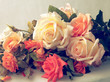 Beautiful Roses.Vintage styled