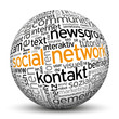Social Network, Kugel, 3D, Netzwerk, P2P, Newsgroup, Kontakt, IP