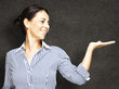 woman holding gesture woman holding gesture