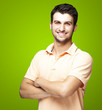 young man smiling young man smiling